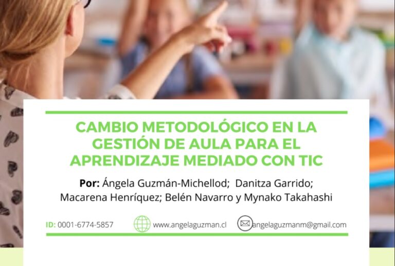 Paper “Cambio metodológico en la gestión de aula con TIC”