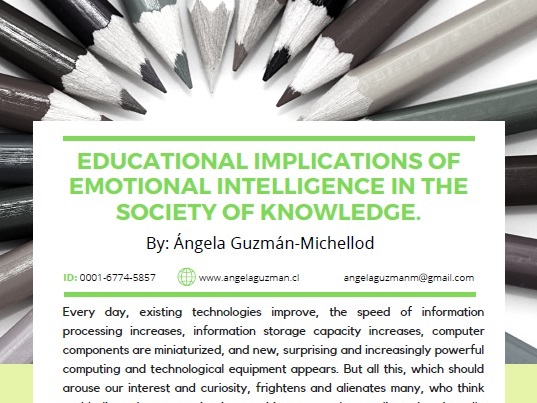 Educational implications of emotional intelligence in the society of knowledge.